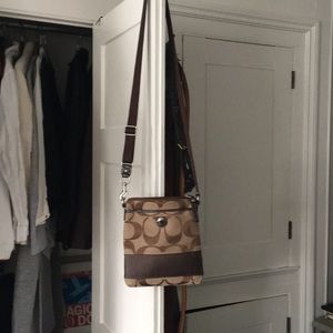 Coach cross body purse